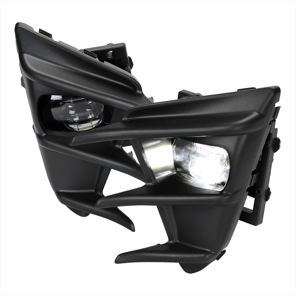 2017-2020 Toyota 86 LED Fog Lights Kit (Chrome Housing/Clear Lens