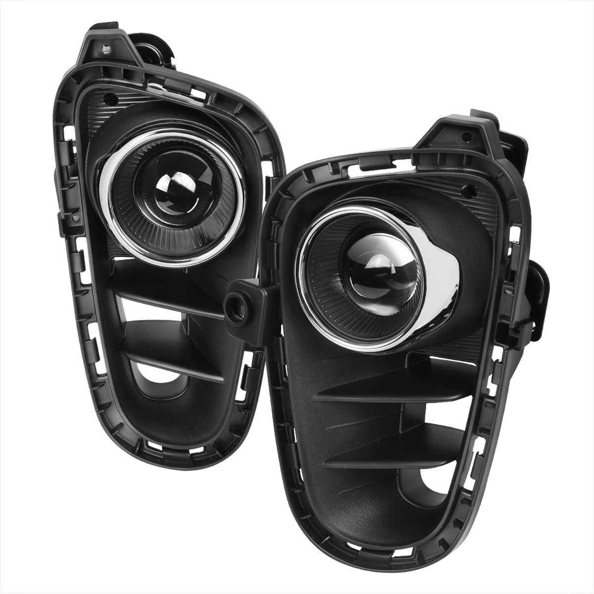 2018-2020 Kia Rio 9006 12v/51w Projector Fog Lights Kit (Chrome