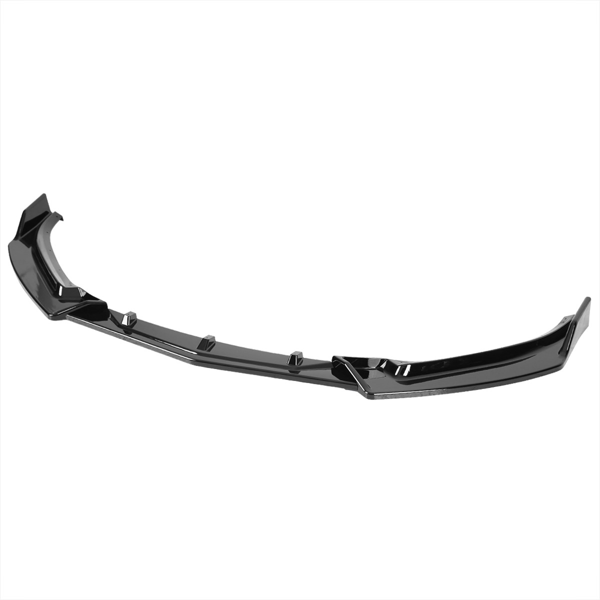2014-2018 Mazda 3 Glossy Black Polypropylene 3PC Bumper Lip - Spec