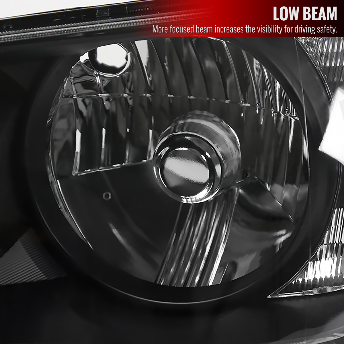 2001-2005 Lexus IS300 Factory Style Crystal Headlights (Matte