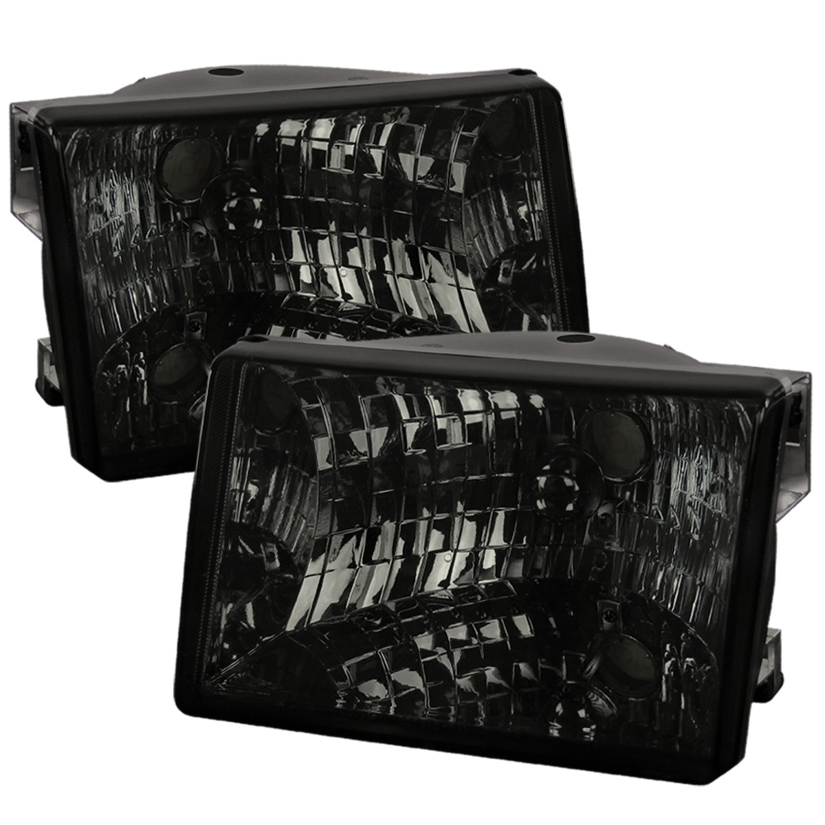 1993-1998 Jeep Grand Cherokee Factory Style Headlights (Chrome