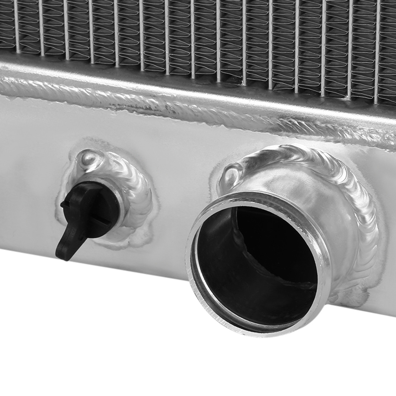 1983-1994 Ford F-150/F-250/F-350/F59 Aluminum 3-Row Performance Radiator -  Spec-D Tuning