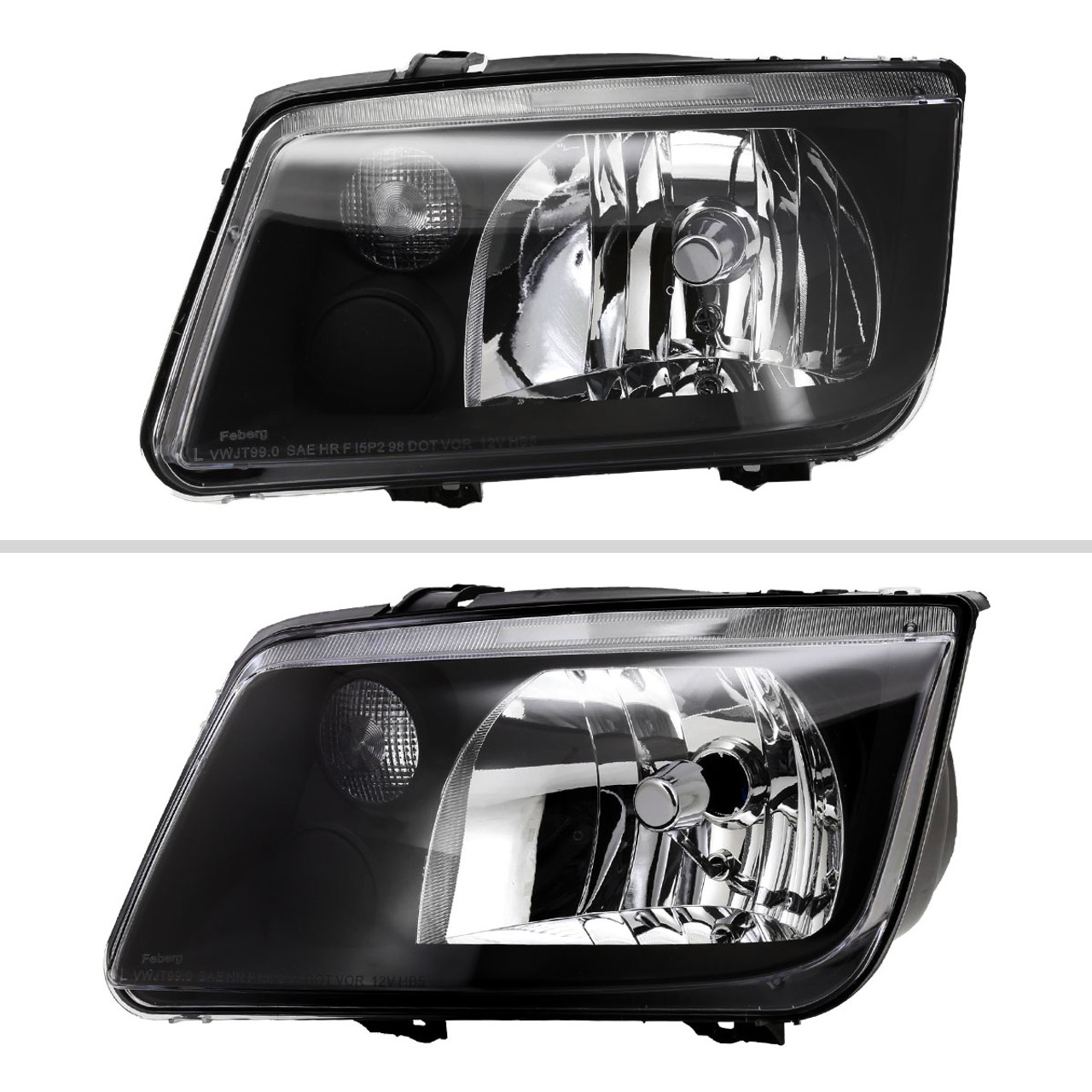 1999-2005 Volkswagen Jetta/Bora Mk4 V3 Factory Style Headlights