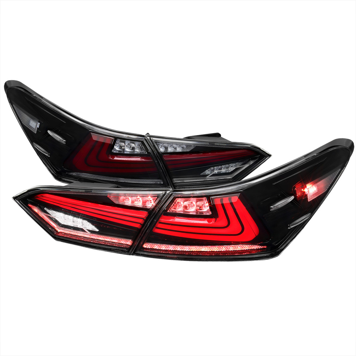 2018-2022 Toyota Camry LED Tail Lights w/ Sequential Signal Lamps