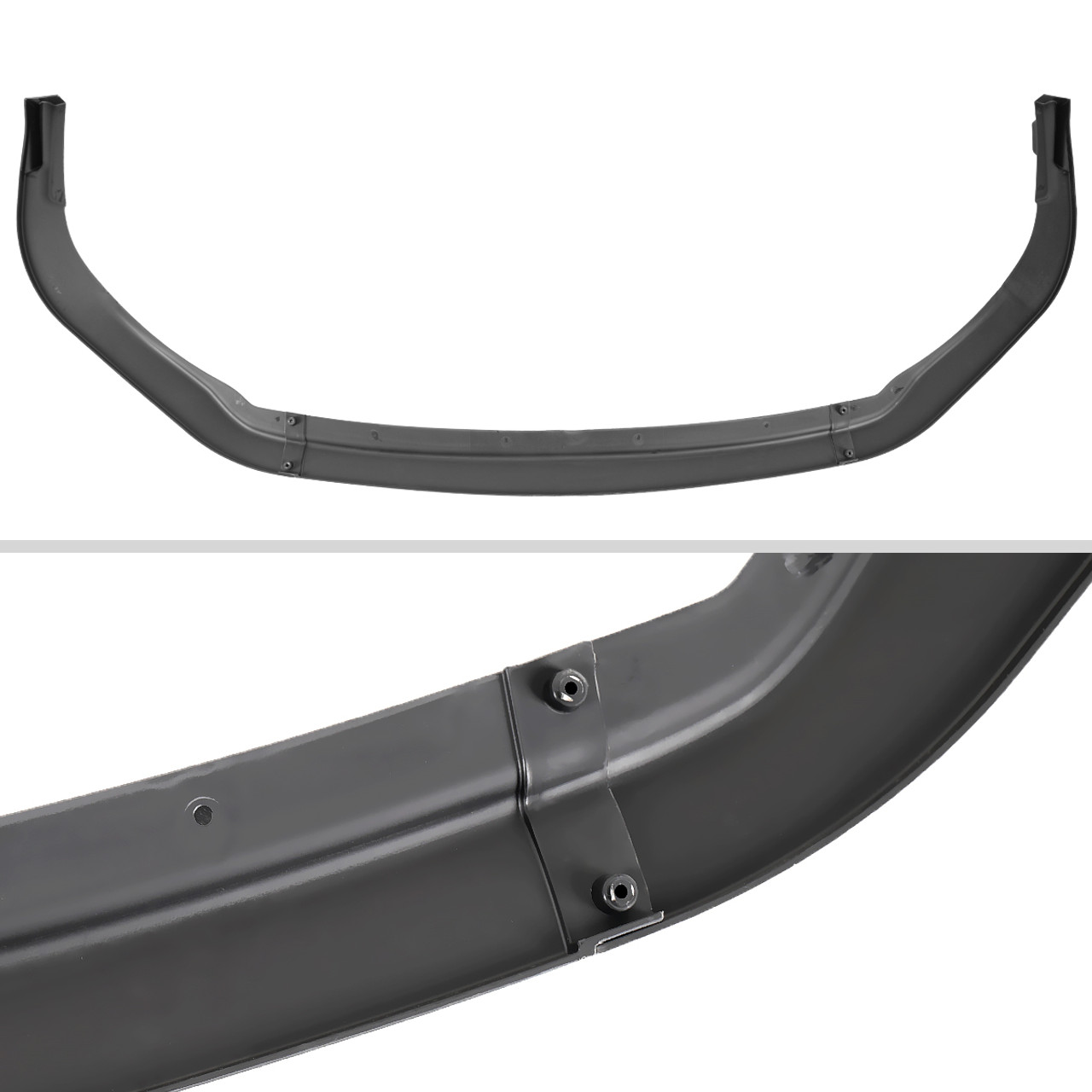 2013-2015 Lexus ES350 Glossy Black 3PC Front Bumper Lip Splitter