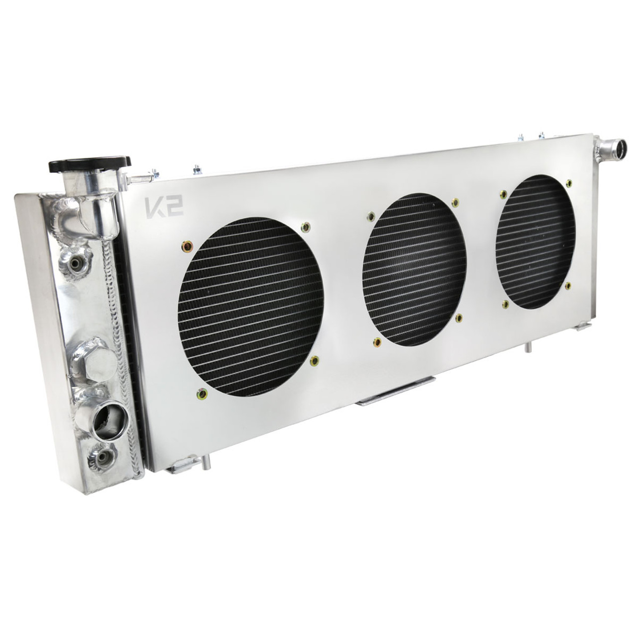 1991-2001 Jeep Cherokee/Comanche 2.5L/4.0L 3 Row Radiator with Fan Shroud -  Spec-D Tuning