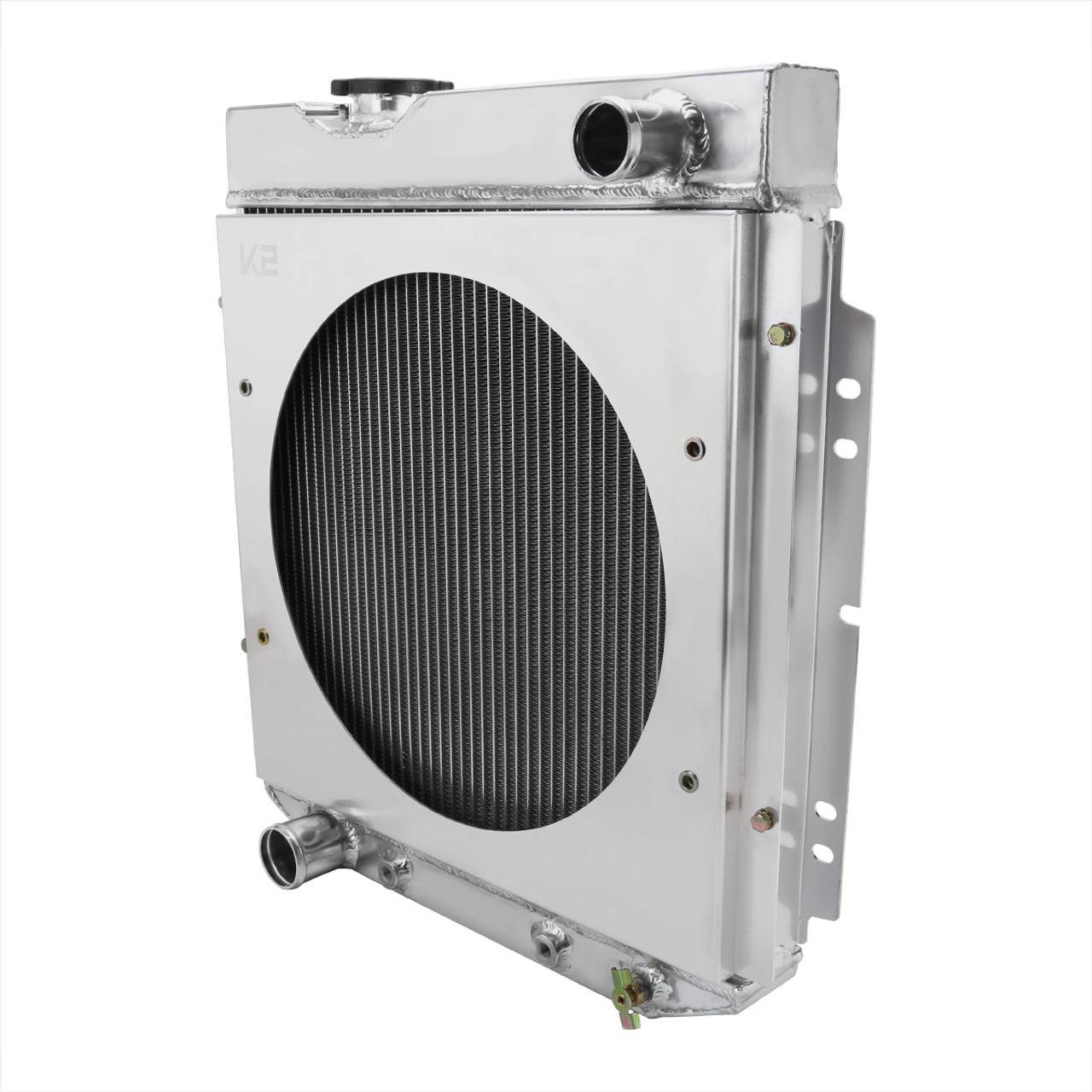 1960-1966 Ford Falcon/Mustang/Ranchero / 1961-1965 Mercury Comet 3 Row  Radiator with Fan Shroud Design - Spec-D Tuning