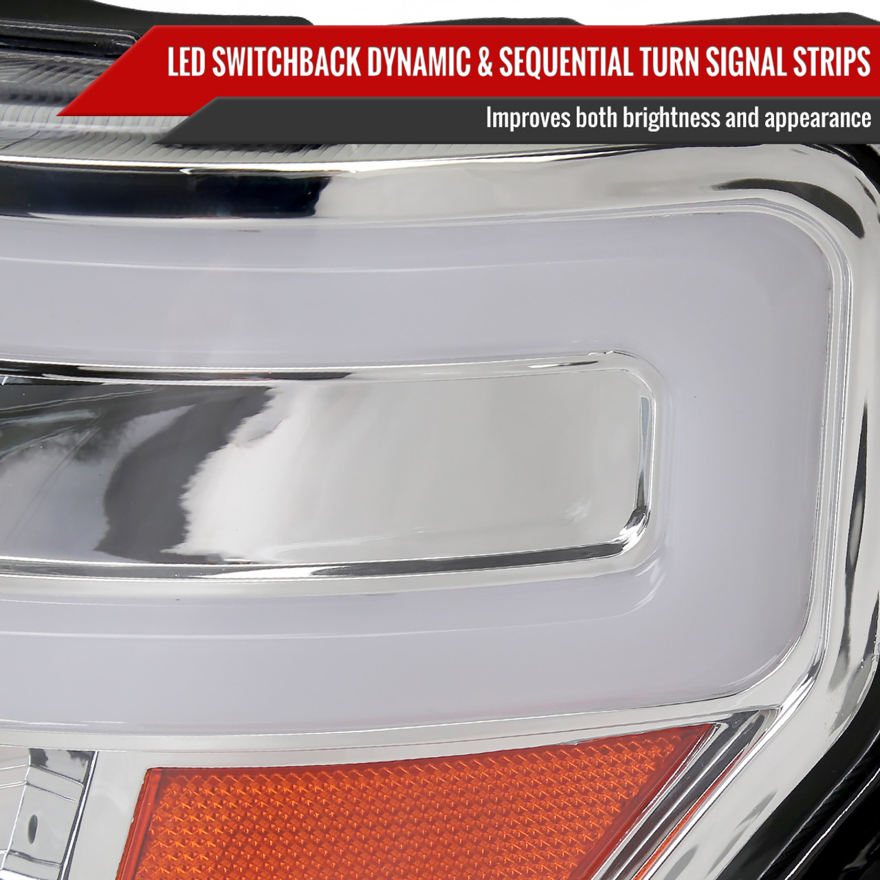 2009-2014 Ford F-150 Switchback Sequential LED Turn Signal