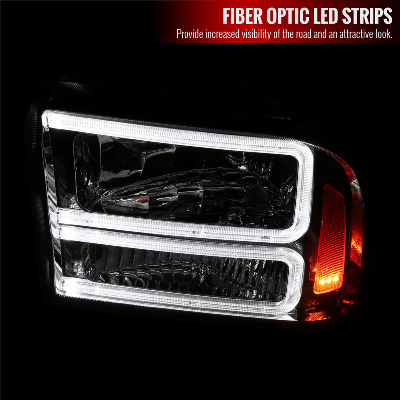 2005-2007 Ford F-250/F-350/F-450/F-550 Super Duty Dual LED C-Bar