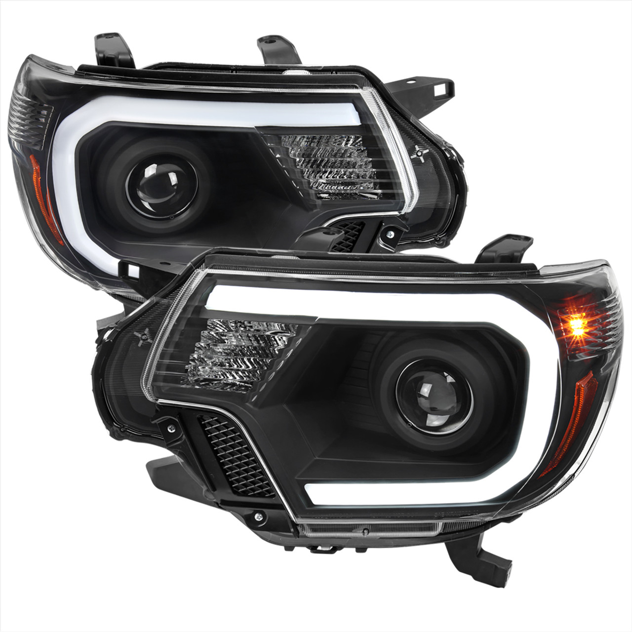 2012-2015 Toyota Tacoma LED C-Bar Projector Headlights w/ LED