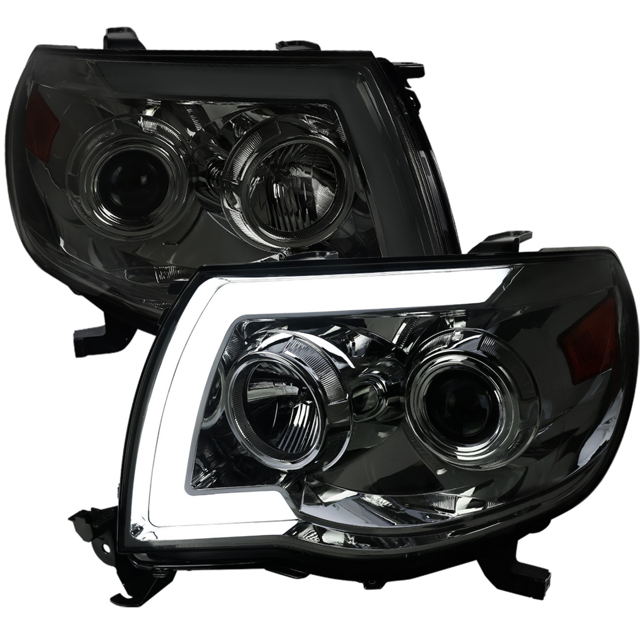 2005-2011 Toyota Tacoma LED Bar Projector Headlights w/ Sequential