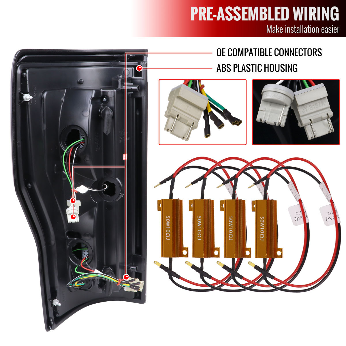 Esquema de Fiação da Luz Traseira Ford F350