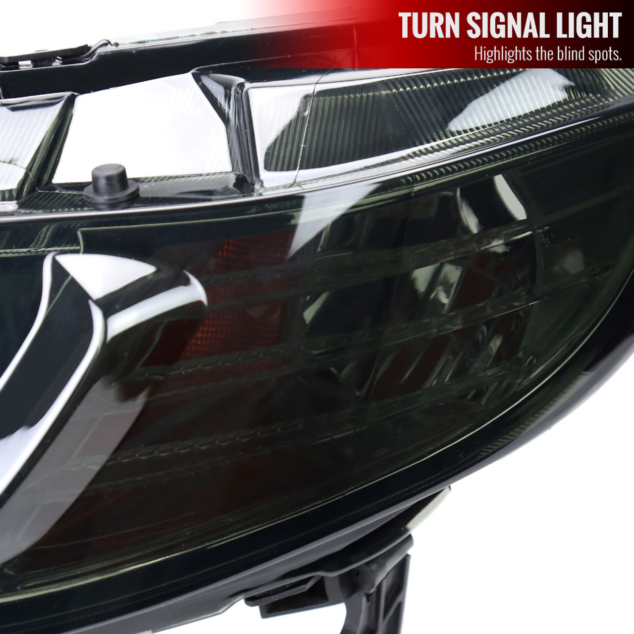 2006-2011 Honda Civic 4DR Sedan Factory Style Headlights w/ LED