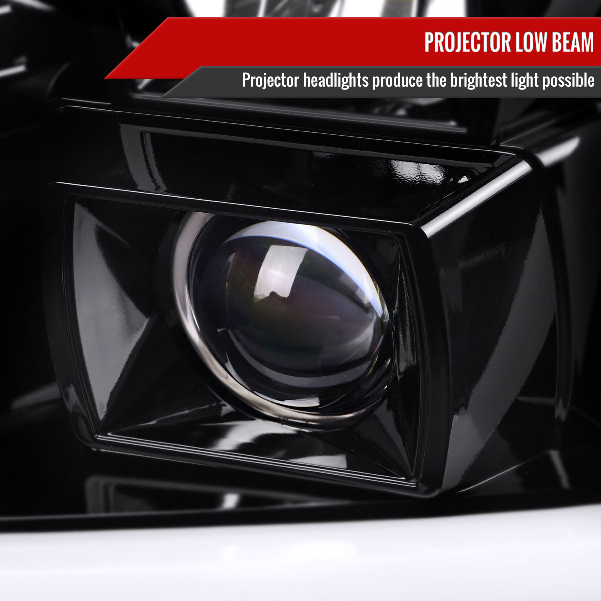 2004 Silverado Headlight Assembly Switchback LED DRL Headlights For 99-07 Sierra Yukon - Black/Clear F-Style Light Bar Assembly 2006 Gmc Sierra 1500 Led Headlights - Foto 2