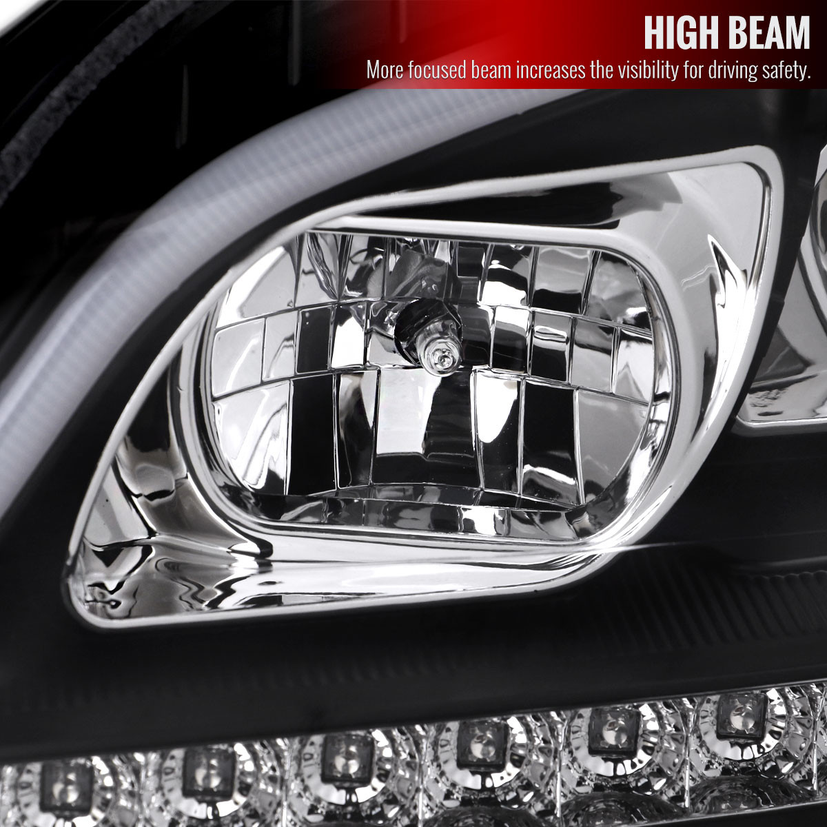 コ*チ様 ベンツML W164ヘッドライト 2009-2011 Mercedes Benz W164 ML-Class LED Sequetial Turn Signal