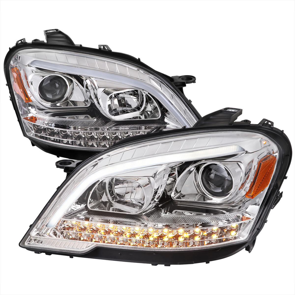 2009-2011 Mercedes Benz W164 ML-Class LED Sequetial Turn Signal