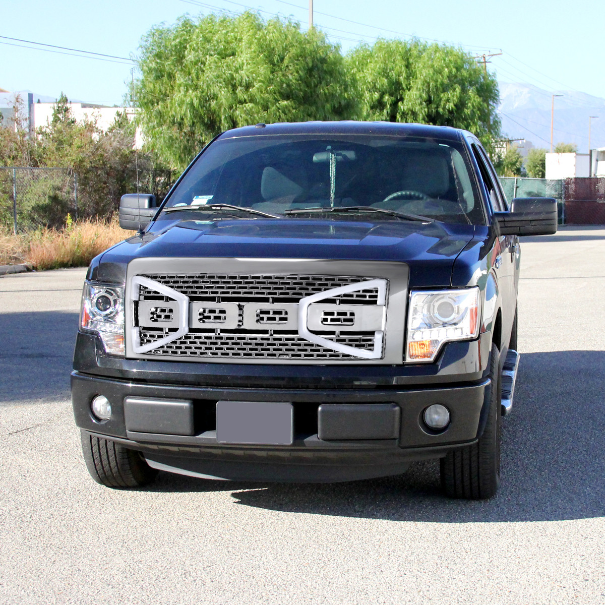 Grille For 2009-2014 Ford F150 Front Bumper Grill Hood Raptor Style Grille For 2009-2014 Ford F150 Front Bumper Grill Hood Raptor Style