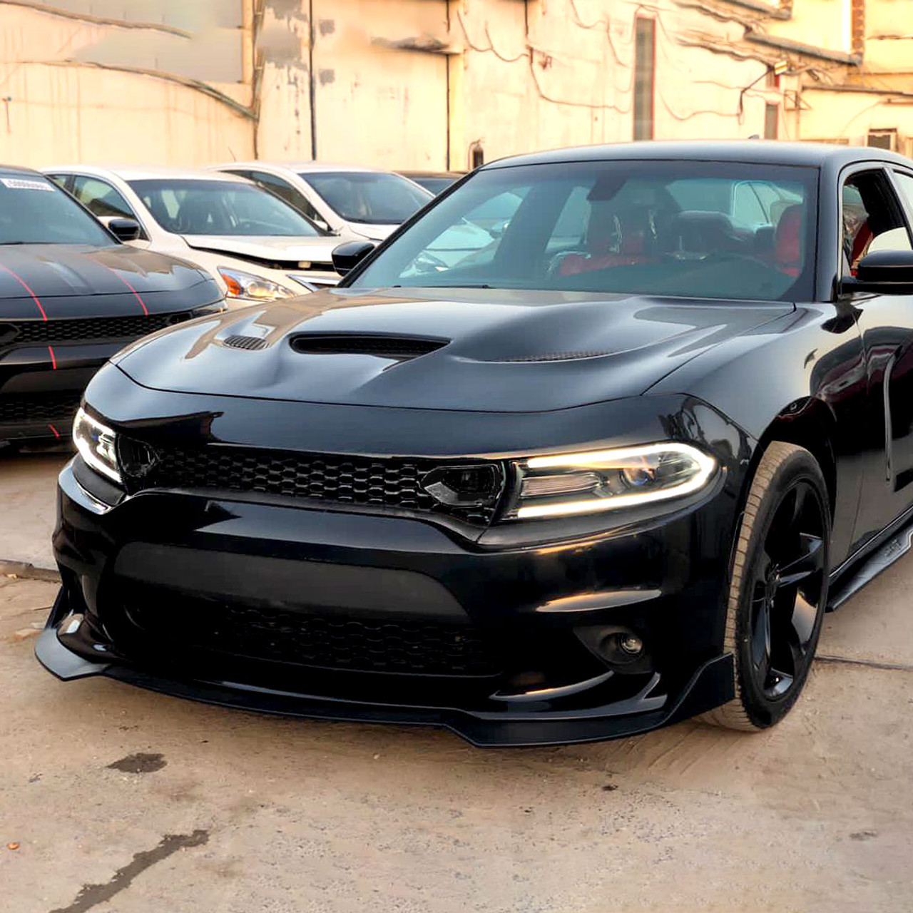 2015-2022 Dodge Charger SRT/RT/GT/Scat Pack Black Dual Snorkel