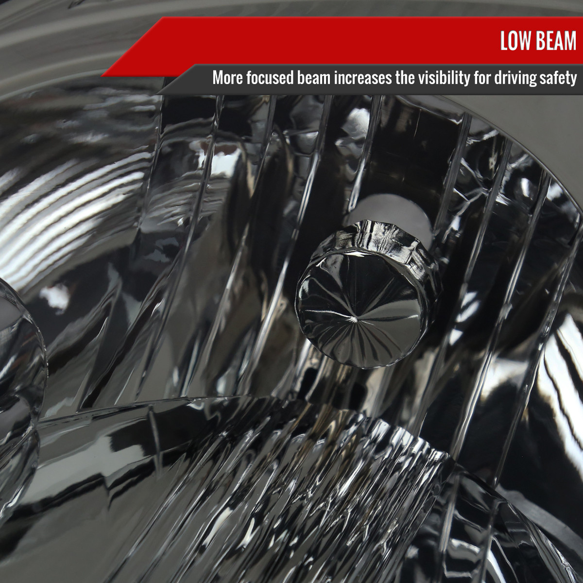 2004-2005 Toyota Sienna Factory Style Headlights w/ Amber