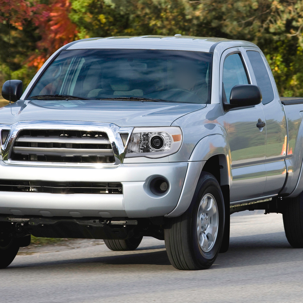 2005-2011 Toyota Tacoma LED Bar Projector Headlights (Chrome