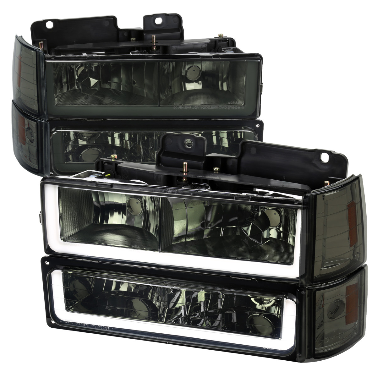 AUTOSAVER88 Switchback - Lámparas LED DRL Para Faros Delanteros Compatibles Con Chevrolet Tahoe Suburban 1999 2000 2001 2002 Chevy Silverado