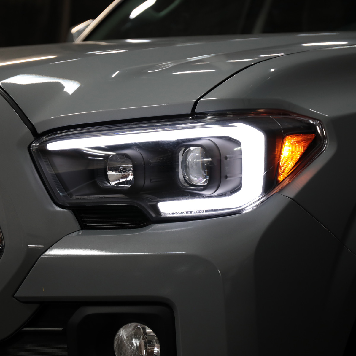 2016-2023 Toyota Tacoma Switchback LED C-Bar Projector Headlights