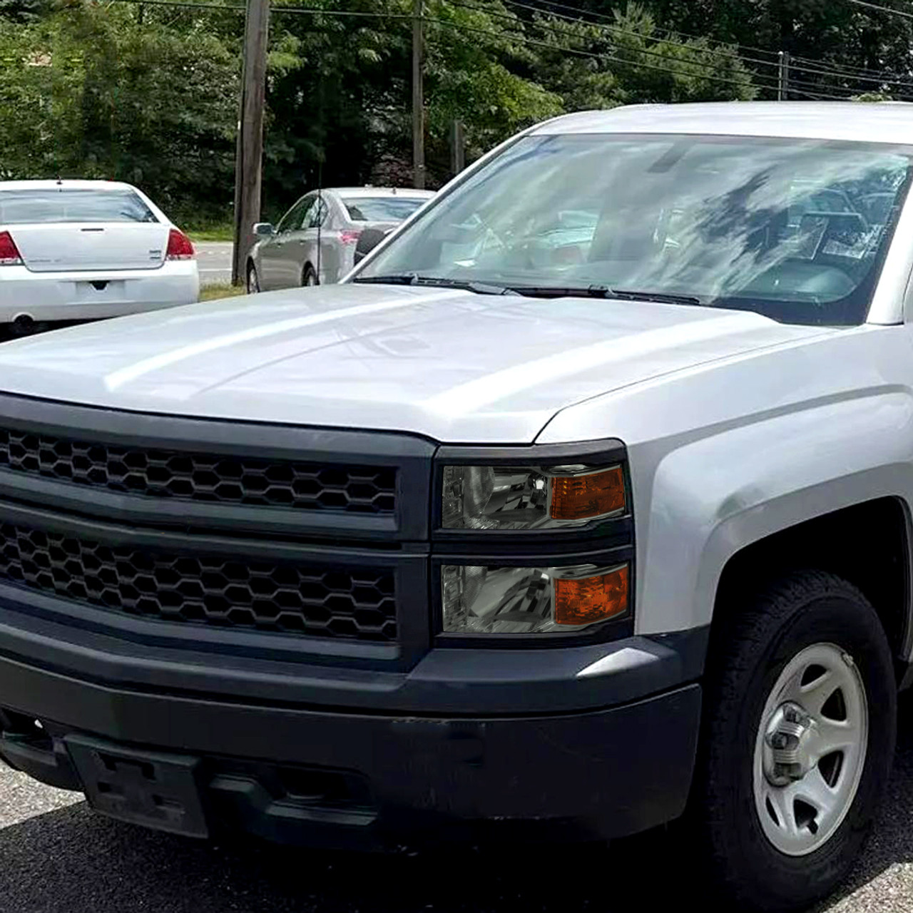 2014-2015 Chevrolet Silverado 1500 Factory Style Headlights w