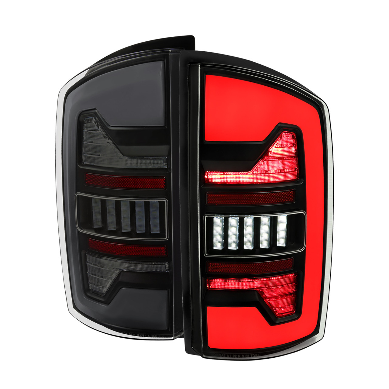 ヘッドライト 2006 Ram ST Taillights DarkeST Smoke Headlamps