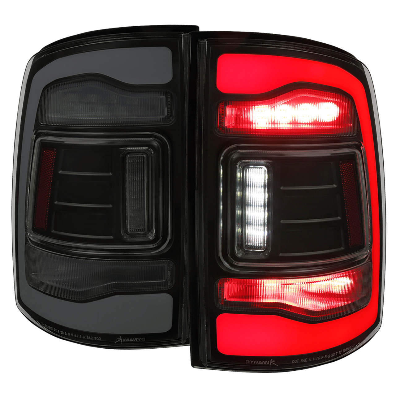 2013-2018 RAM 1500/2500/3500 Sequential Signal LED Tail Lights