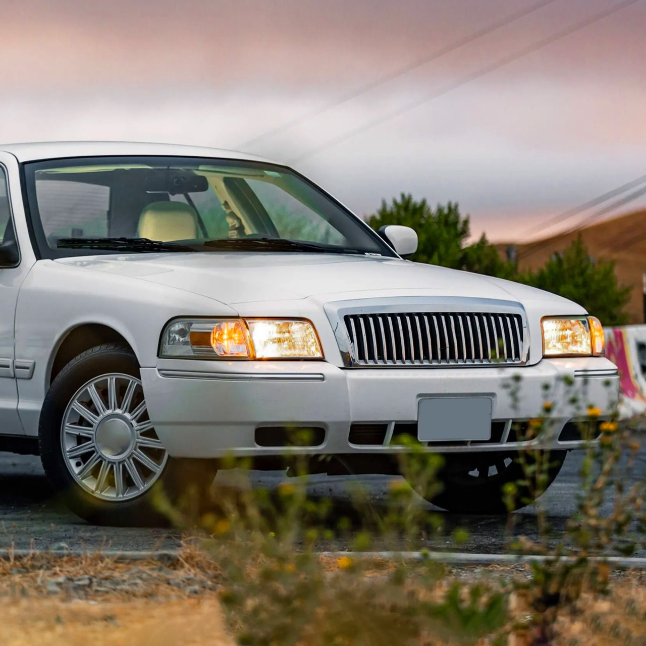 2006-2011 Mercury Grand Marquis Factory Style Headlights and