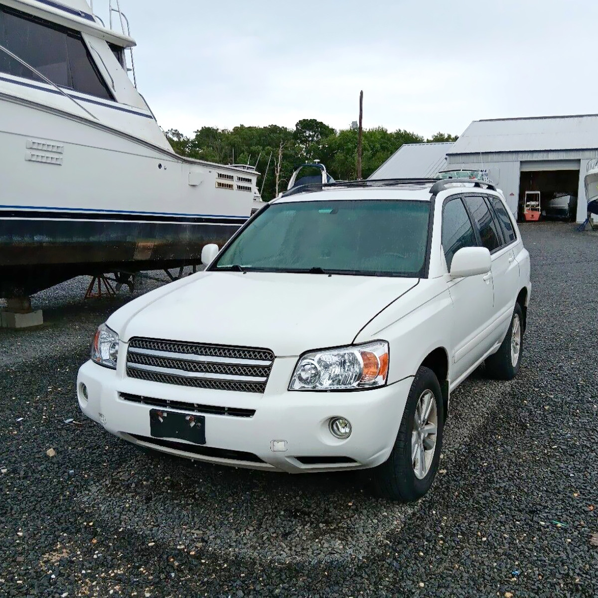 2004-2007 Toyota Highlander Factory Style Headlights (Chrome