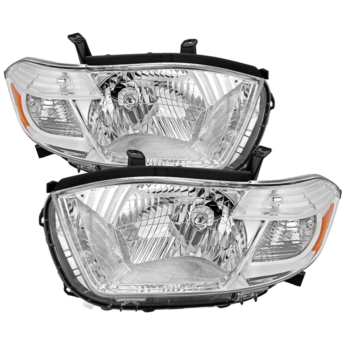 2008-2010 Toyota Highlander Factory Halogen Replacement Headlights