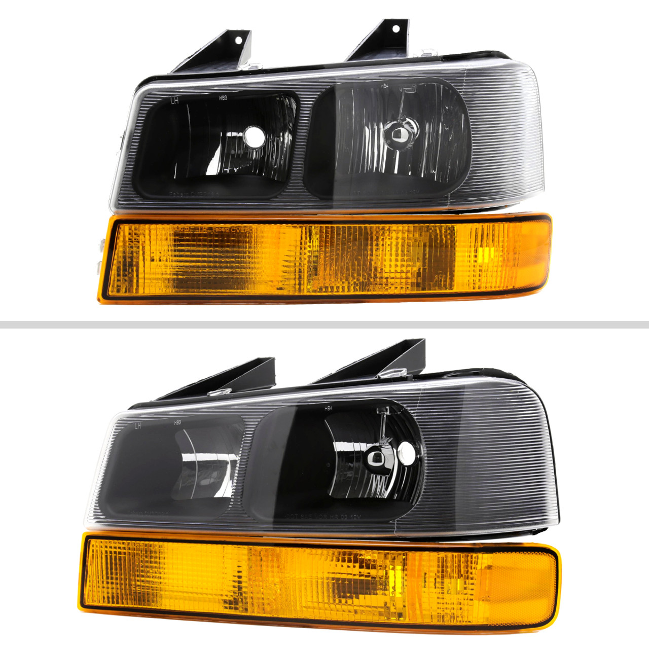 2003-2023 Chevrolet Express/GMC Savana Factory Style Headlights w