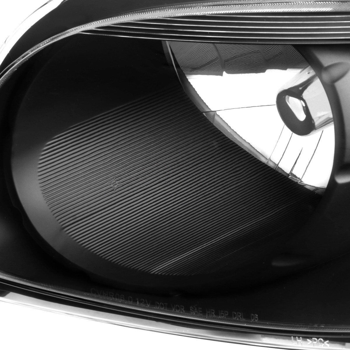 2006-2011 Chevrolet HHR Factory Style Headlights (Matte Black