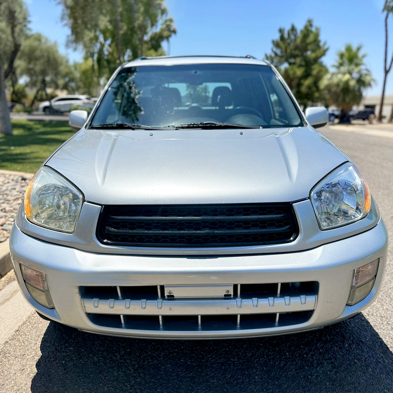 2001-2003 Toyota RAV4 Factory Style Headlights (Chrome Housing