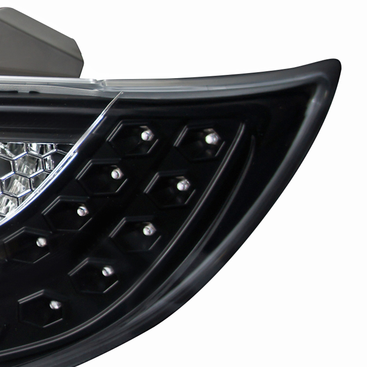 MASO 2PCS LED Black Lens Rear Bumper Reflector Stop Tail Lights 並行輸入品 RZG 2x Black Smoked Lens Rear Bumper Reflector LED Fog Tail Stop Brake  Light For Vivaro Movano Master Trafic Primastar : : Automotive