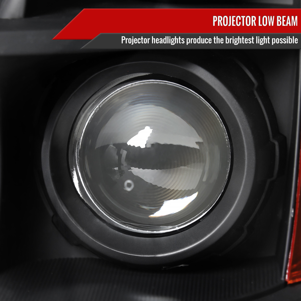 2006-2008 Honda Pilot Projector Style Headlights (Matte Black
