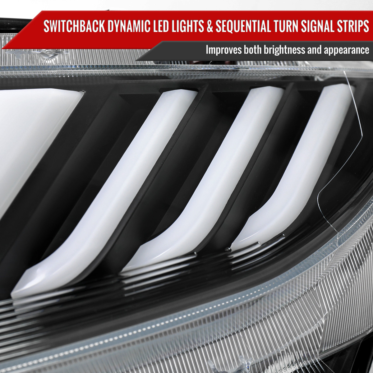2016-2021 Honda Civic Full LED Projector Headlights w/ Switchback