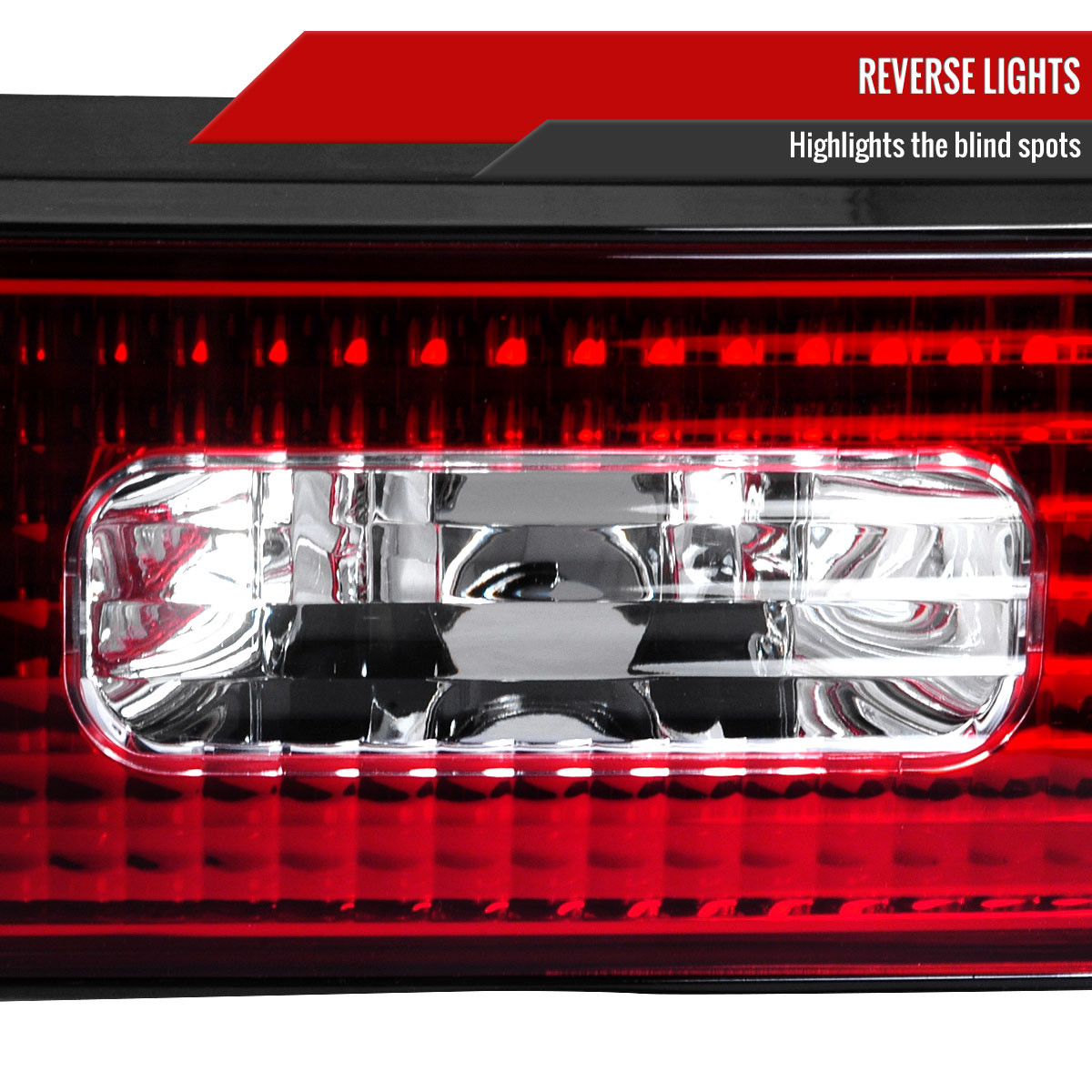 1989-1994 Nissan 240SX S13 Hatchback Center Trunk Light (Chrome