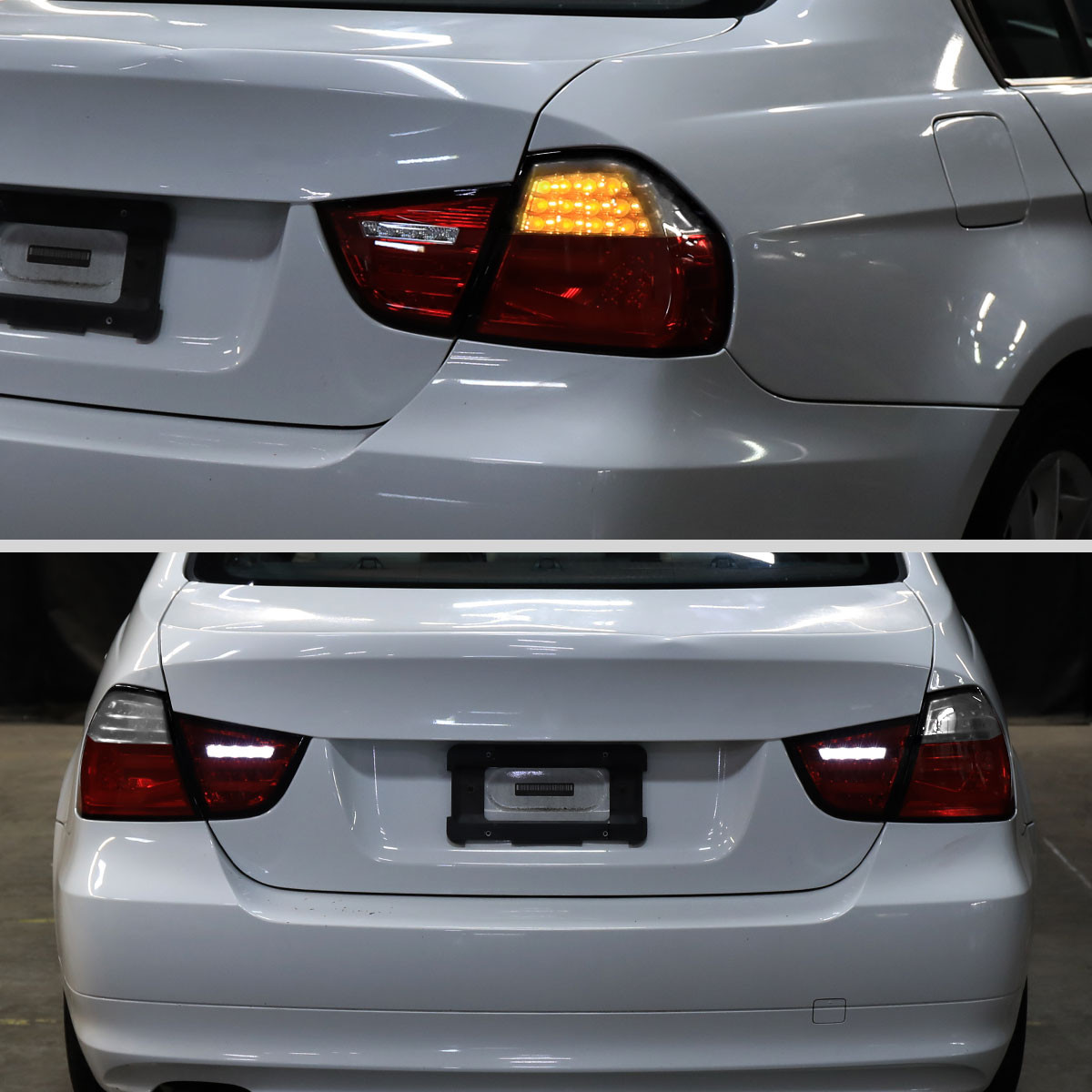 2009-2011 BMW E90 3-Series 4Dr Sedan LED Tail Light (Chrome