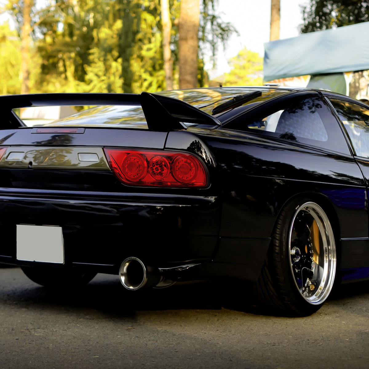 1991-1998 Nissan 180SX RPS13 / 240SX S13 S14 JDM Red LED Tail