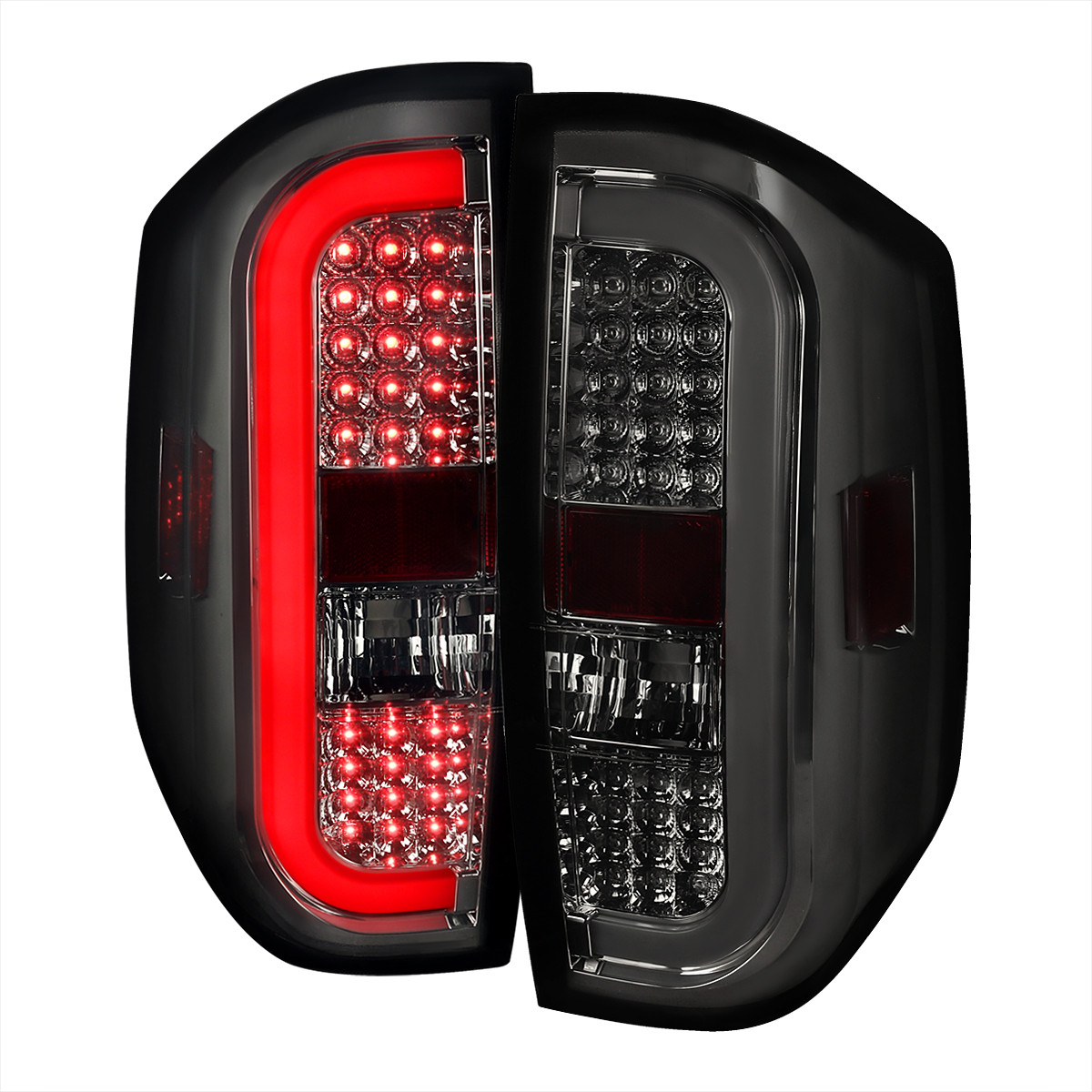 2014-2021 Toyota Tundra Sequential LED Tail Lights (Chrome Housing