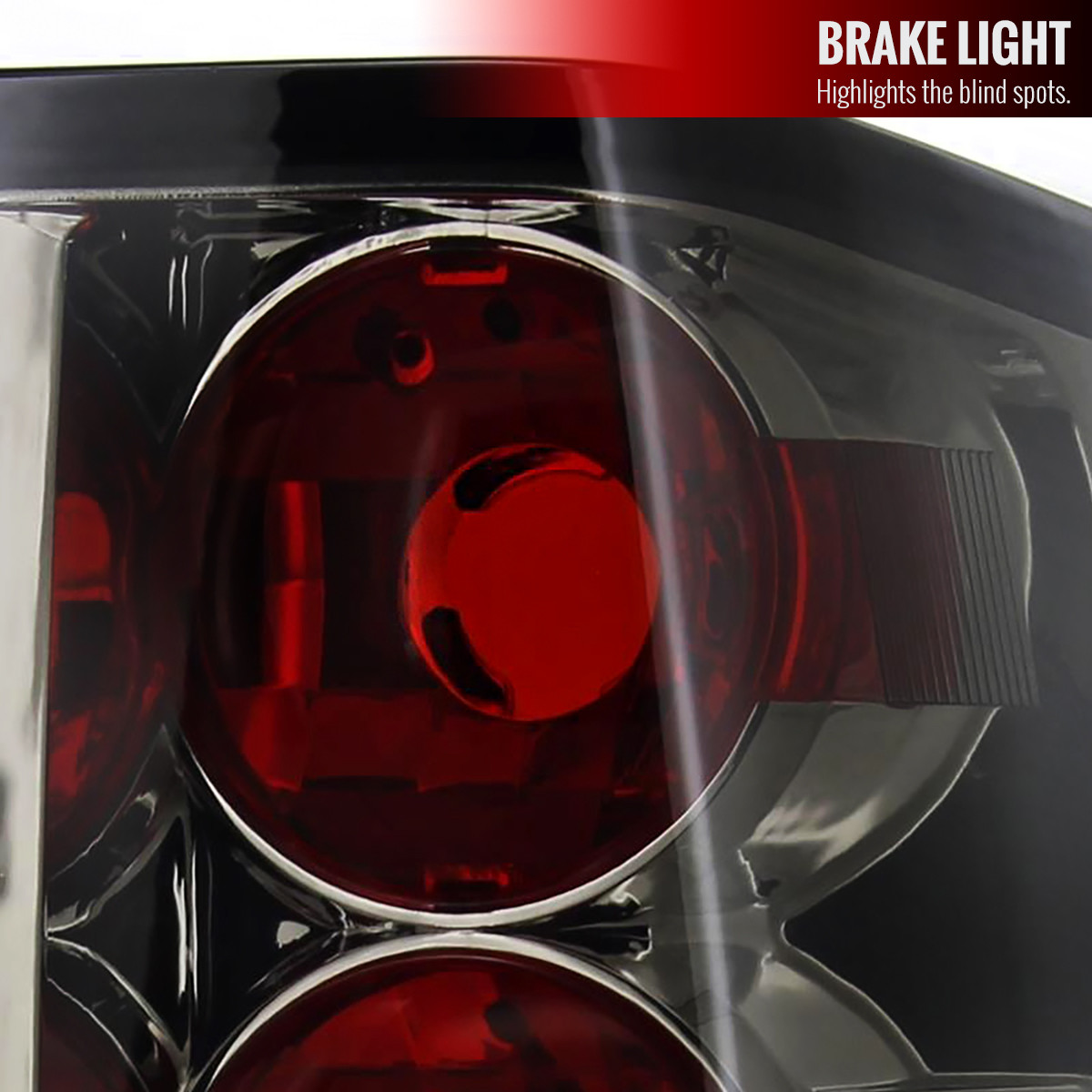 2004-2015 Nissan Titan Tail Lights (Chrome Housing/Smoked Lens