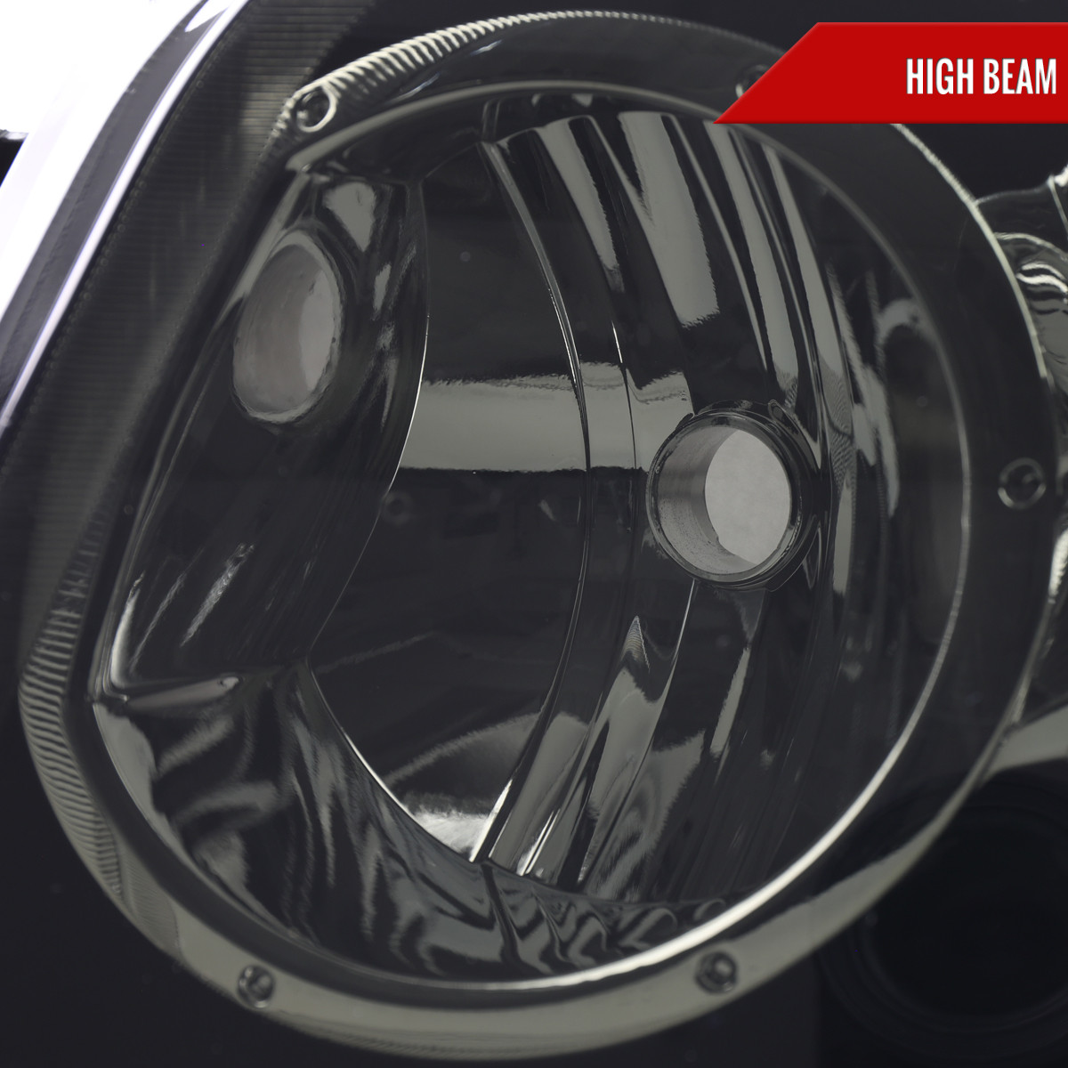 2001-2003 Toyota Highlander Factory Style Headlights (Chrome