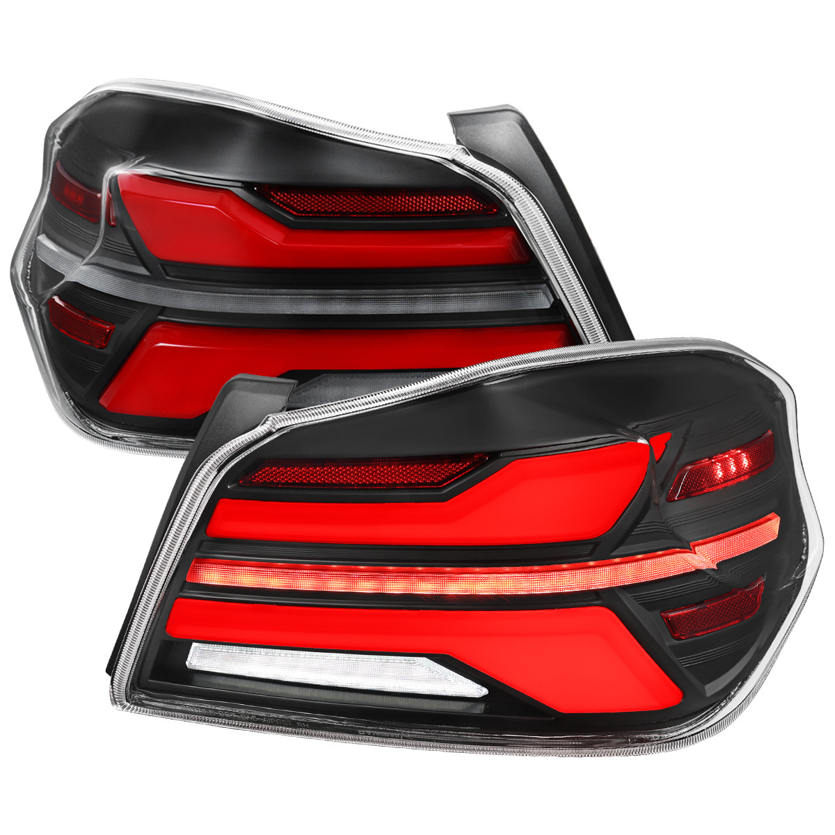 2015-2021 Subaru WRX STi Tail Light w/ Sequential Red LED Turn
