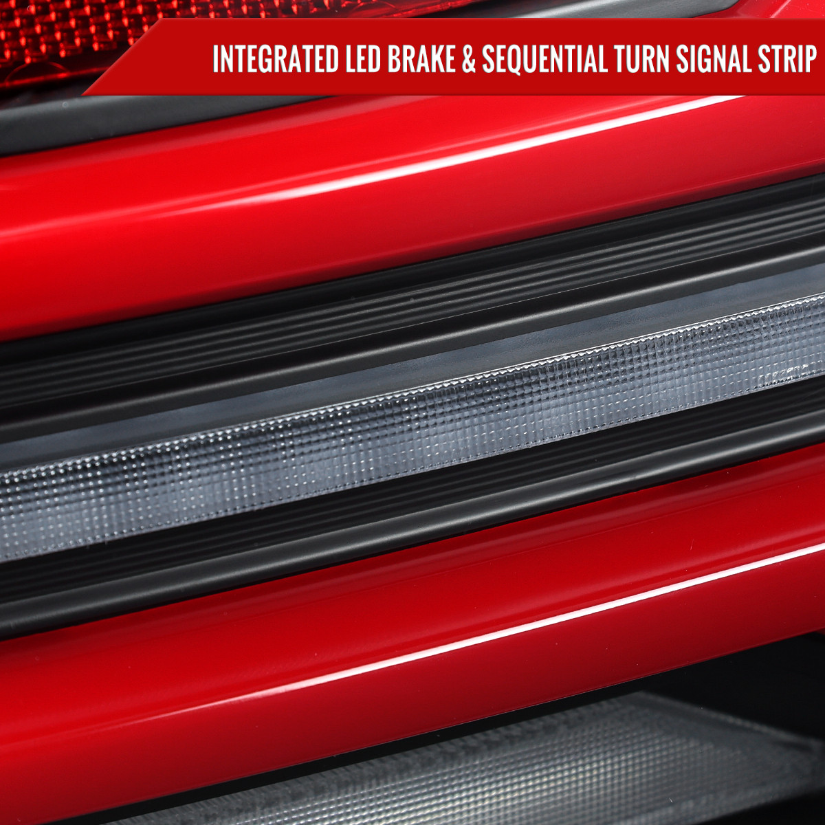 2015-2021 Subaru WRX STi Tail Light w/ Sequential Red LED Turn