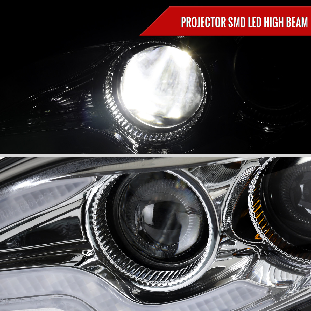 2014-2016 Lexus IS250 IS350 Full LED Project healight (Chrome
