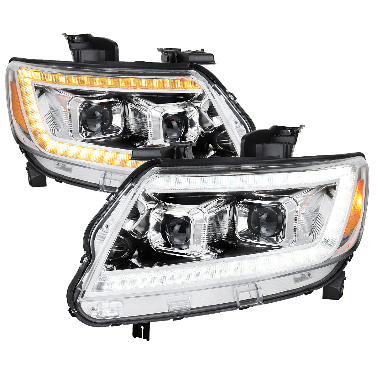2015-2022 Chevrolet Colorado Projector Headlights w/ LED DRL Light