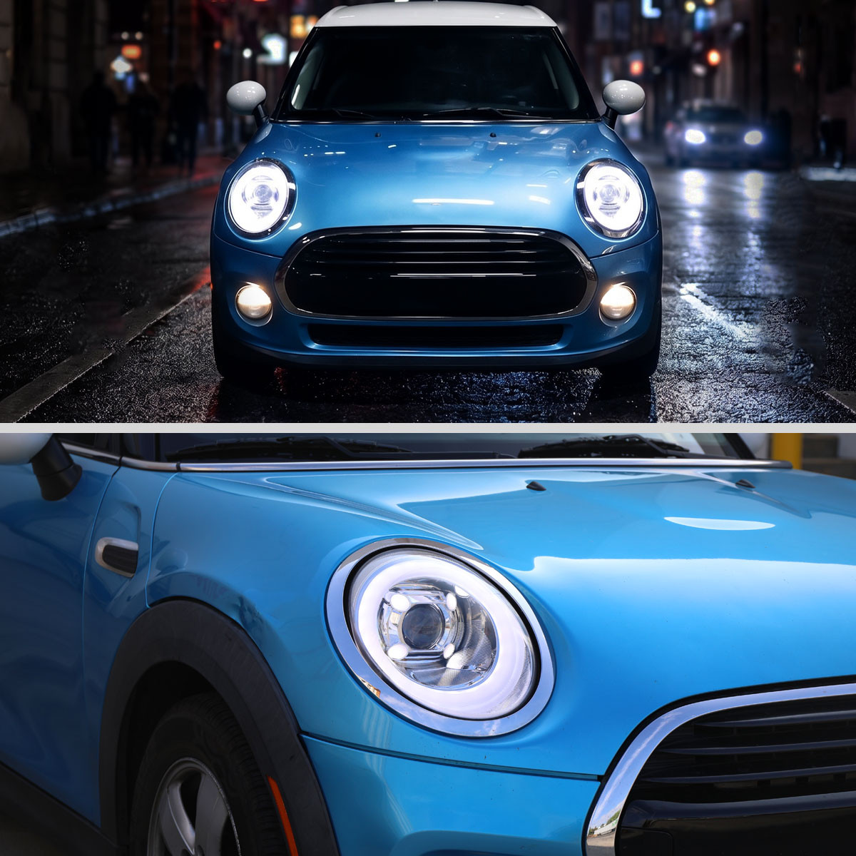 2014-2021 Mini Cooper F55 F56 F57 Projector Headlights Swithback
