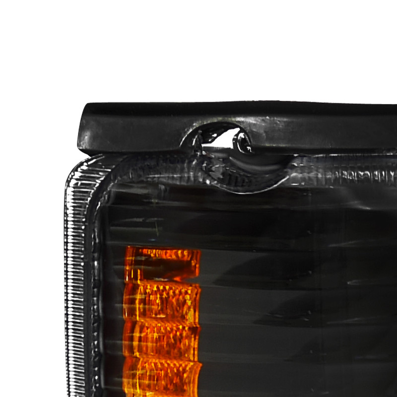 19922006 Ford Econoline ESeries Factory Style Headlights and Turn Signal Corner Lights (Matte